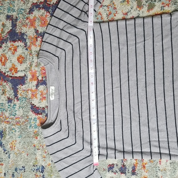 Hoity Toity Thin Striped Sweater M - Picture 7 of 11
